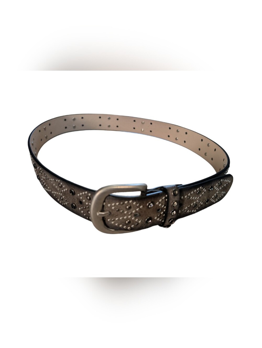 2 For 1 BKE Metallic Leather Belts